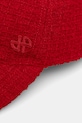 Patou cappello da baseball con lana rosso AC1110223