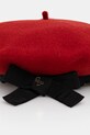 Vlnená baretka Patou AC1120235 červená AW25