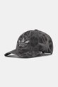 Bombažna bejzbolska kapa adidas Originals Baseball Cap Bombaž siva JW0001