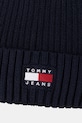 Βαμβακερό Σκούφος Tommy Jeans AW0AW17899 σκούρο μπλε AW25