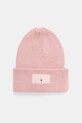 Памучна шапка Tommy Jeans памук розов AW0AW17913