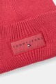 Бавовняна шапка Tommy Jeans AW0AW17913 рожевий AW25