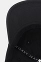 Бавовняна бейсболка Tommy Jeans чорний AW0AW17901