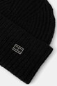 Čepice s příměsí vlny Tommy Jeans AW0AW17905 černá NC25