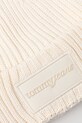 Doplnky Bavlnená čiapka Tommy Jeans AW0AW17909 béžová