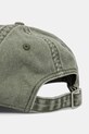 Akcesoria Weekend Max Mara czapka z daszkiem bawełniana BRUNO 2525576024600 zielony