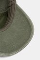 Weekend Max Mara czapka z daszkiem bawełniana BRUNO zielony 2525576024600