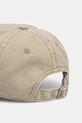 Akcesoria Weekend Max Mara czapka z daszkiem bawełniana BRUNO 2525576024600 beżowy