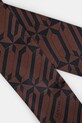Lanvin apaszka jedwabna 710004328 brązowy AW25