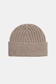 Вовняна шапка Emporio Armani тонкий бежевий EW003120.AF19981