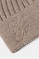 Вовняна шапка Emporio Armani EW003120.AF19981 бежевий AW25