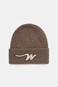Weekend Max Mara căciulă de lână ALBEN imprimeu bej 2525576025600