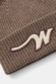 Weekend Max Mara czapka wełniana ALBEN 2525576025600 beżowy AW25
