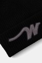 Weekend Max Mara czapka wełniana ALBEN 2525576025600 czarny AW25