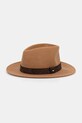 Вовняний капелюх Weekend Max Mara CIAD вовна коричневий 2525576055600