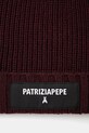 Doplnky Čiapka s prímesou vlny Patrizia Pepe 2F0111.K9O3A burgundské