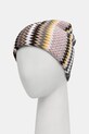 Missoni czapka z wełną CP00WMDA232 czarny AW25