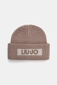 Čepice Liu Jo hrubá béžová 2F5057.M0300