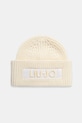 Liu Jo berretto a maglia pesante beige 2F5057.M0300
