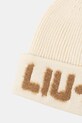 Liu Jo czapka z wełną 2F5059.M0300 beżowy AW25