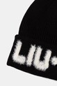 Liu Jo czapka z wełną 2F5059.M0300 czarny AW25