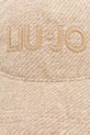 Liu Jo czapka z daszkiem z domieszką wełny 2F5088.T0300 beżowy AW25