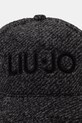 Liu Jo czapka z daszkiem z domieszką wełny 2F5088.T0300 czarny AW25