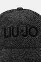 Шапка с козирка с вълна Liu Jo 2F5088.T0300 черен AW25