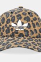 adidas Originals czapka z daszkiem bawełniana JW8034 beżowy AW25