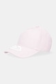 Бавовняна бейсболка adidas Originals аплікація рожевий KE1148