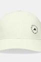adidas by Stella McCartney czapka z daszkiem JZ5519 beżowy AW25