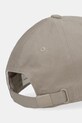 Akcesoria Calvin Klein czapka z daszkiem bawełniana LV04F5059G beżowy
