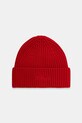 Вовняна шапка MC2 Saint Barth тонкий червоний MOS0004