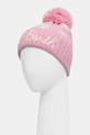 MC2 Saint Barth czapka z dodatkiem wełny HOD0006 różowy AA00