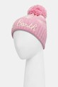MC2 Saint Barth czapka z dodatkiem wełny HOD0006 różowy AA00