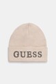 Шапка Guess аппликация бежевый AW5398.POL01
