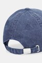 Akcesoria Pepe Jeans czapka z daszkiem bawełniana PL0400001 niebieski