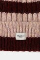 Akcesoria Pepe Jeans czapka PL0400003 bordowy