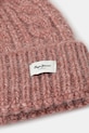 Accesorii Pepe Jeans căciulă din amestec de lână PL0400004 roz