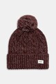 Pepe Jeans czapka z domieszką wełny z domieszką wełny bordowy PL0400004
