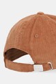 Akcesoria Pepe Jeans czapka z daszkiem sztruksowa PL0400005 brązowy