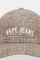 Кепка из смесовой шерсти Pepe Jeans PL0400008 коричневый AW25