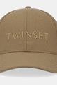 Vlnený šilt Twinset 252TA4430 hnedá AW25