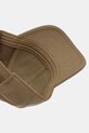 Twinset czapka z daszkiem wełniana brązowy 252TA4430
