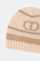 Akcesoria Twinset czapka z wełną 252TO5591 beżowy