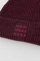 Čiapka s prímesou vlny MAX&Co. 2528576042200 burgundské AW25