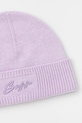 Akcesoria BOSS czapka 50558673 fioletowy