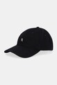 Tommy Hilfiger cappello con visiera in cotone applique nero AW0AW17773