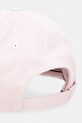 Аксесоари Tommy Hilfiger шапка с козирка дамска от памук AW0AW17781 розов