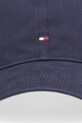 Tommy Hilfiger czapka z daszkiem bawełniana AW0AW17781 granatowy AW25
